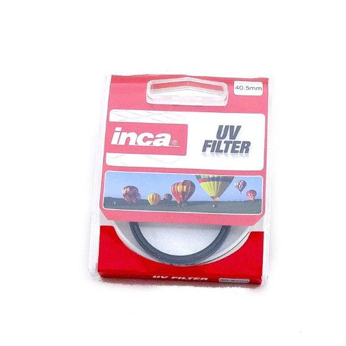 INCA 40.5MM UV FILTER absorbs UV rays, protects lens from dust and scratches, perfect for crystal-clear photography.