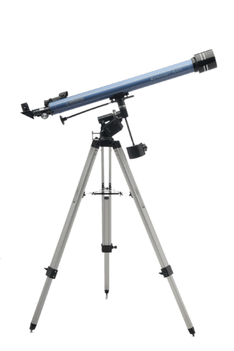 KONUSTART 900B 60mm Refractor Telescope designed for easy stargazing, featuring an equatorial mount and smartphone adapter.