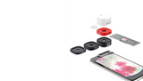 KONUS Micro Clip Microscope Set transforms smartphones into powerful microscopes with 60x, 150x, and 300x magnification.