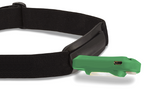 KONUSFLASH-6 Rechargeable Head Lamp with 250-lumen brightness, adjustable beam, and water-resistant design for outdoor use.