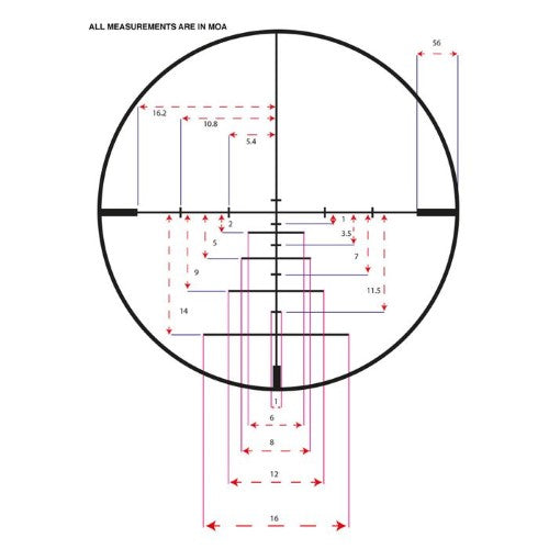 KONUSPRO 550 3-9X40 riflescope with engraved ballistic reticle, waterproof, fogproof, and shockproof for accurate long-range shooting.