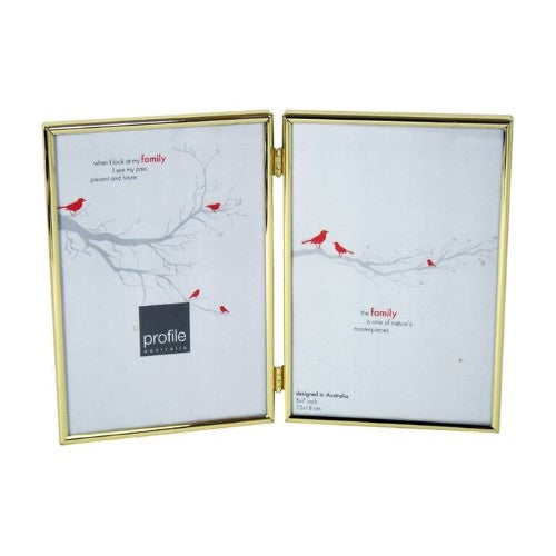 HABITAT BRASS 4X6 (2) VERTICAL FRAME