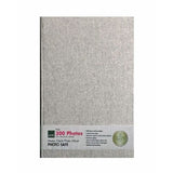 PLUSH GREY SLIP-IN 300 PHOTOS 4X6 ALBUM