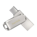 SANDISK ULTRA DUAL DRIVE LUXE USB TYPE-C FLASH DRIVE 64GB