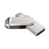 SANDISK ULTRA DUAL DRIVE LUXE USB TYPE-C FLASH DRIVE 64GB