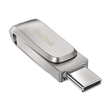 SANDISK ULTRA DUAL DRIVE LUXE USB TYPE-C FLASH DRIVE 64GB