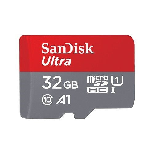 SANDISK ULTRA MICRO SDHC 32GB 120MB/S UHS-I C10 W/ADAPTER