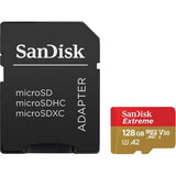SANDISK EXTREME MICRO SDXC 128GB 190MB/S UHS-I SD ADAPTER