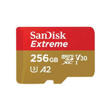 SANDISK EXTREME MICRO SDXC 256GB 190MB/S UHS-I SD ADAPTER