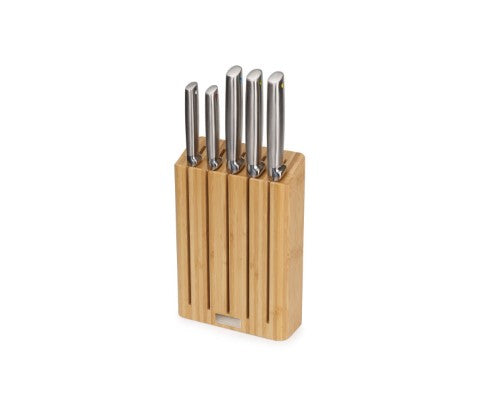 Elevate Steel Knives Bamboo 5 Piece Block - Joseph Joseph