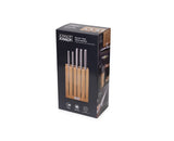 Elevate Steel Knives Bamboo 5 Piece Block - Joseph Joseph