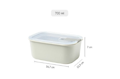 Easyclip Storage 700ml Nordic White - Mepal
