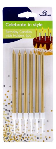 Candles Silver & Gold - Homeliving