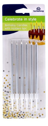 Candles Silver & Gold - Homeliving