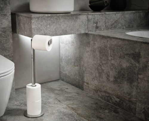 Luxe 2in1 Toilet Roll Stand - Joseph Joseph