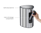 Luxe 5L Pedal Bin Stainless Steel - Joseph Joseph