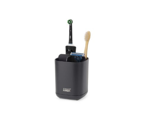 Easystore Toothbrush Caddy Black - Joseph Joseph