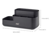 Easystore Bathroom Caddy Black - Joseph Joseph