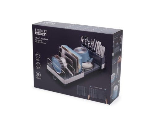 Extend Max Steel Dish Rack - Joseph Joseph