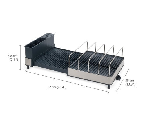 Extend Max Steel Dish Rack - Joseph Joseph