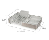 Extend Dish Rack Stainless Steel Stone - Joseph Joseph