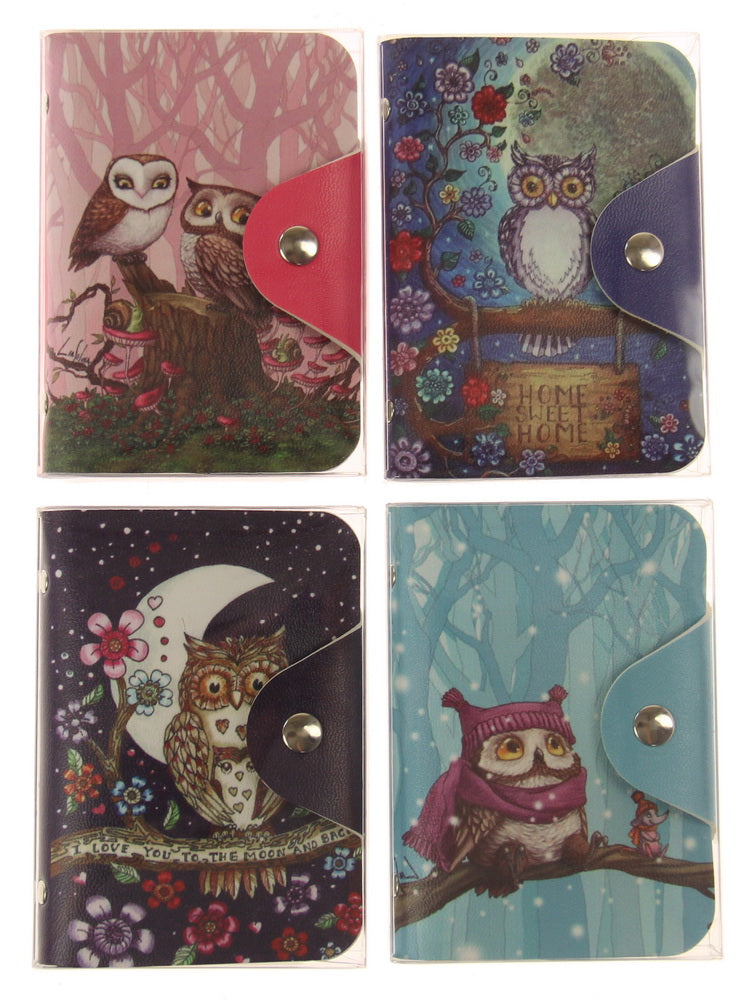 Owls Cardholder SET OF 12