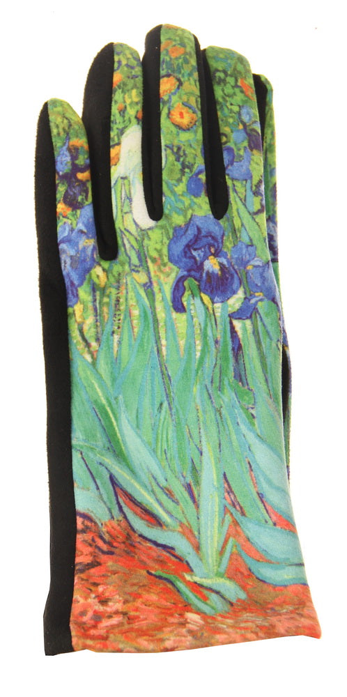 Fashion Gloves - Printed Glove Iris - GL067 - Set of 2