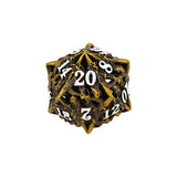 LPG Dice Dragon Rage Dice Set Ancient Bronze