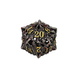 LPG Dice Dragon Rage Dice Set Bloodied Metal