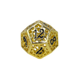 LPG Dice Clockwork Sun Dice Set Black/Gold