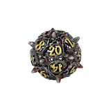 LPG Dice Xeno Hollow Dice Set Bloodied Metal