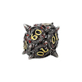 LPG Dice Xeno Hollow Dice Set Bloodied Metal