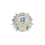 LPG Dice Dragon Rage Dice Set Steel/Blue