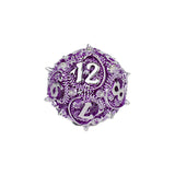 LPG Dice Xeno Hollow Dice Set Purple