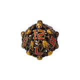 LPG Dice Tentacular Dice Set Ancient Bronze