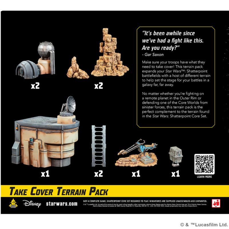 Star Wars: Shatterpoint  - Take Cover Terrain Pack