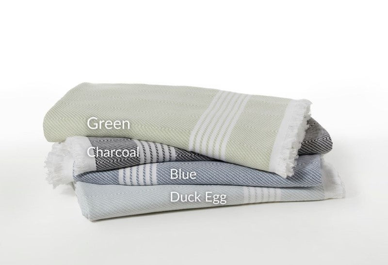 Beach Blanket - Hampton Green (200 x 200cm) - BAKSANA