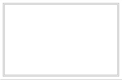 Cards - Blank Silver Border - Pack of 50