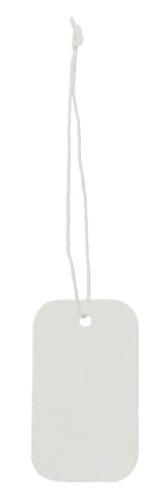 Gift Hang Tag - Pack of 100 (White Paper Card)