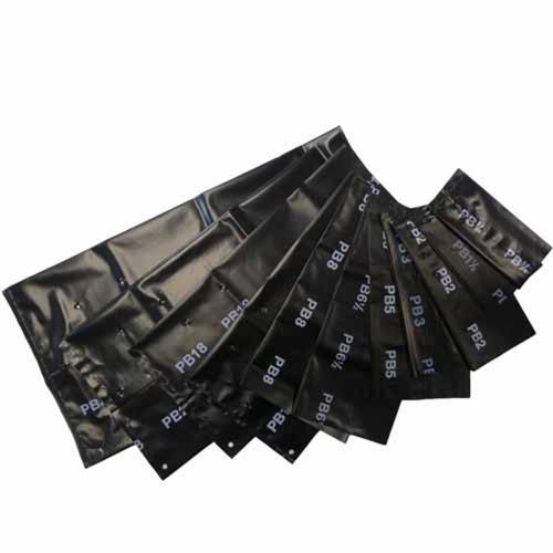 Planter Bag 1.2L Capacity L: 90mm x W: 90mm x H: 200mm Black - Rockdale