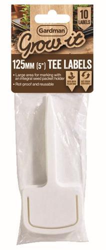 Grow It Tee Garden Plant Labels 125mm