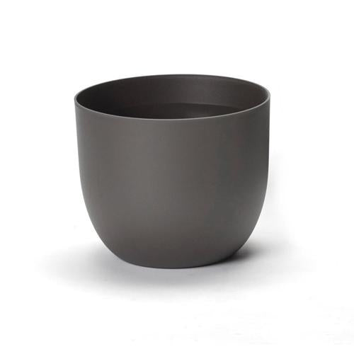 Euro3Plast Plastic Rio Cache Pot Anthracite 30cm
