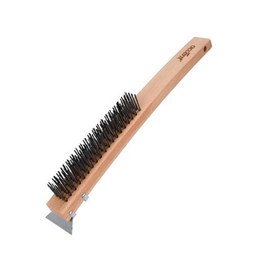 Accent Steel Wire Brush With Wooden Handle 55mm