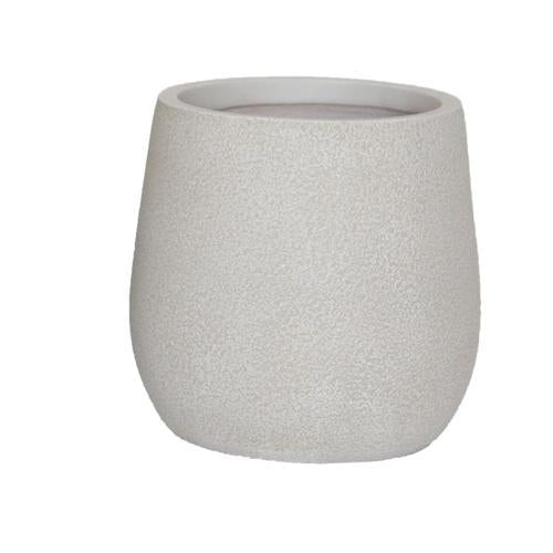 Gardeners Edge Rose Clayfibre Pot Small Beige