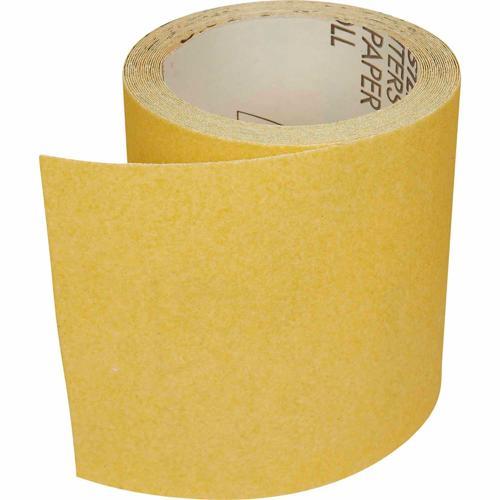 Decorator Master Painter Sand Paper 80 Grit 115mm x 5m Yellow - Norton