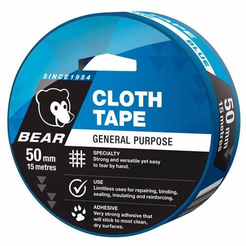 Cloth Tape 50mm x 15m Blue - Bear