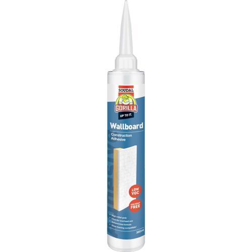 Wallboard Adhesive 380ml White - Gorilla