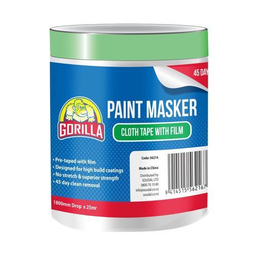 Gorilla Cloth Tape With Film 1800mm x 25m