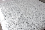 Rose Design Fur Throw