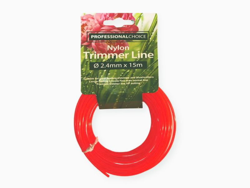 Nylon Trimmer Line - Professional Choice Round 15m (24 Units)